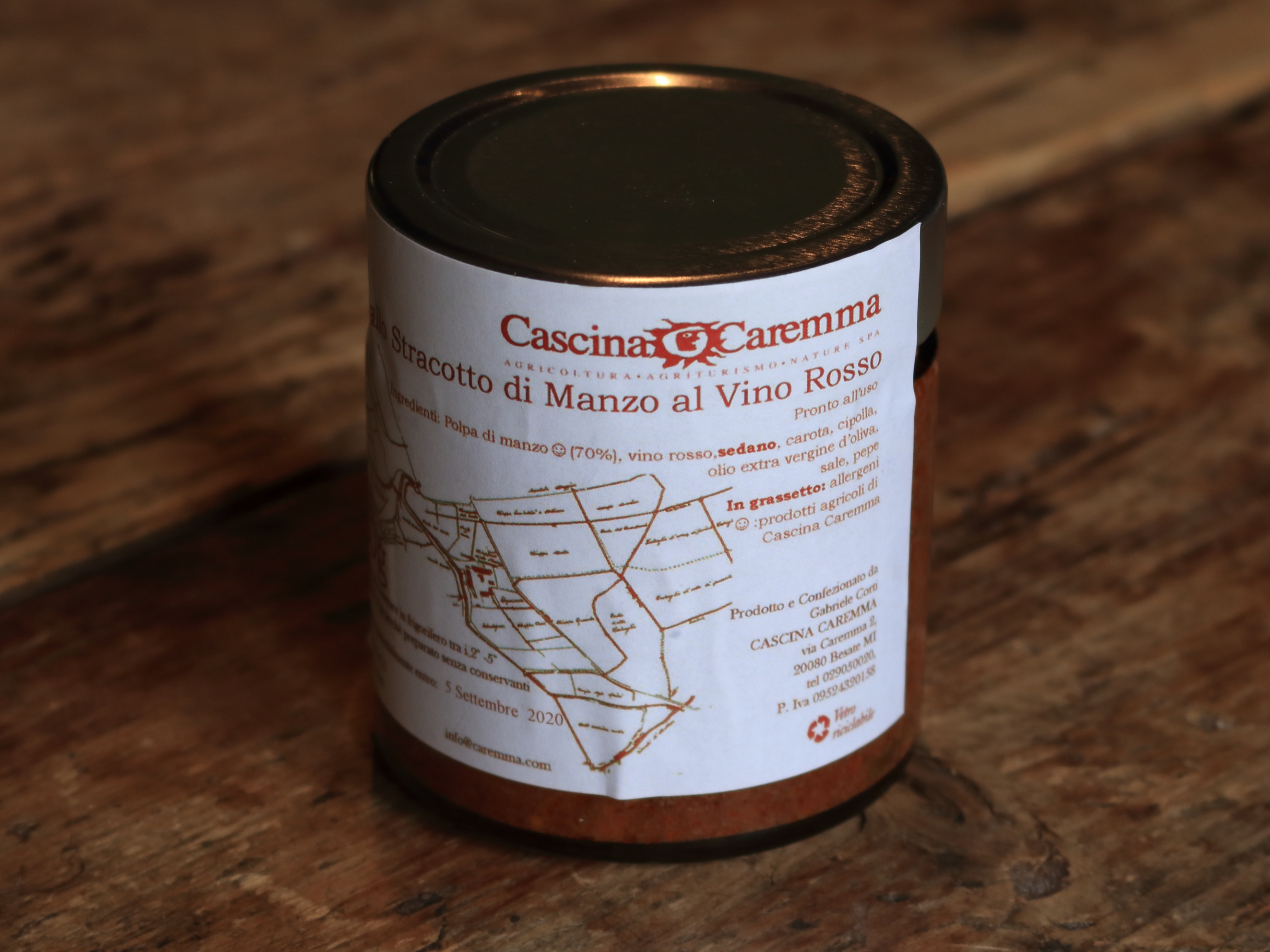 Ragù allo Stracotto al Vino Rosso - Cascina Caremma